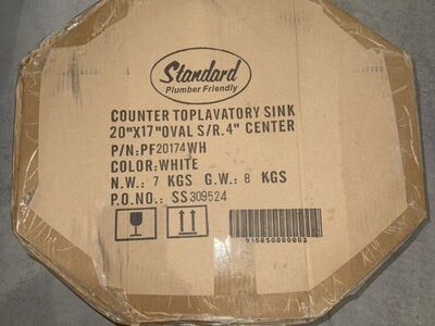 Standard Counter Top Lavatory Sink