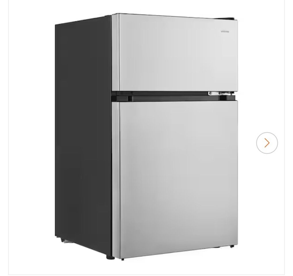 3.1 cu. ft. 2-Door Mini Refrigerator/Freezer