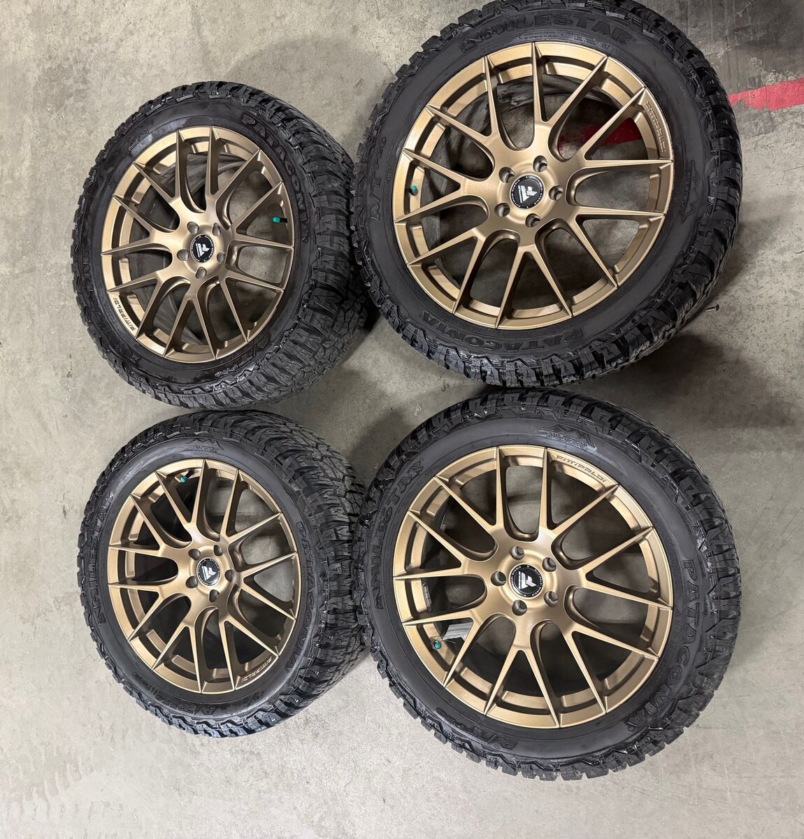 20" Fittipaldi FS360 in Satin Bronze