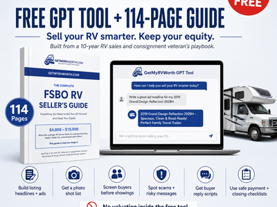Class A, Class B, Class C, Travel Trailer, Fifth Wheel RVs For Sale | Free RV Seller Guide + GPT Tool