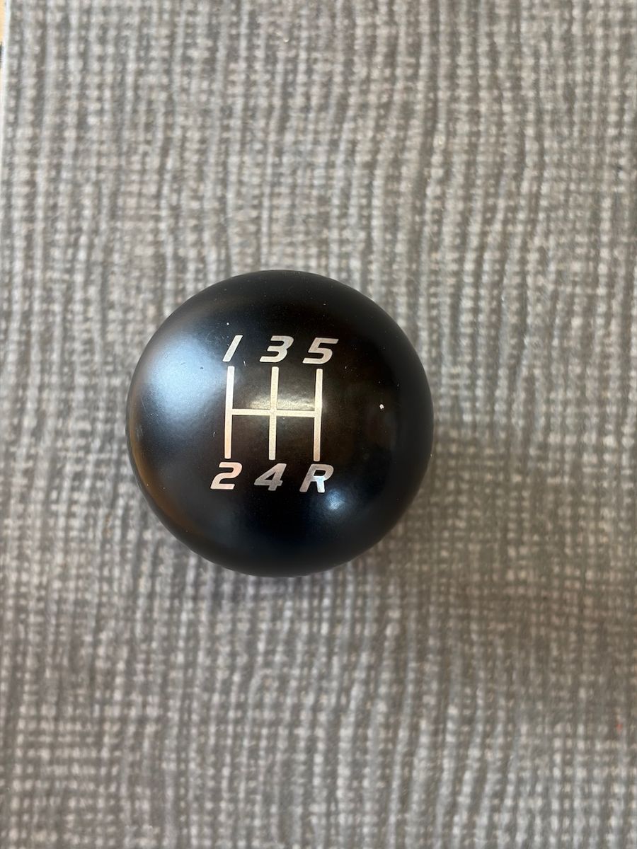 Billetworkz Weighted Matte Black Lightbulb Shift Knob 5-Speed Subaru WRX