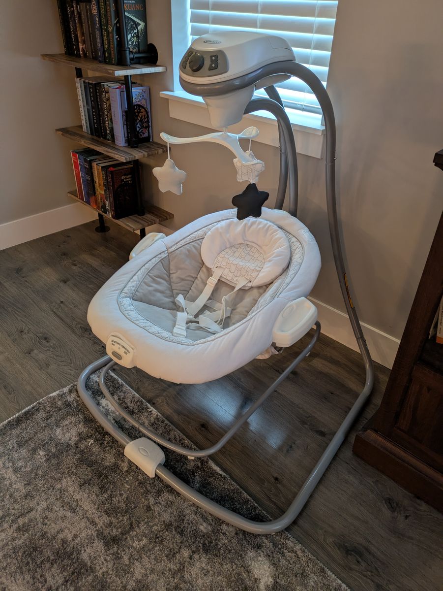 Graco Baby Swing Rocker with Detachable Bouncer