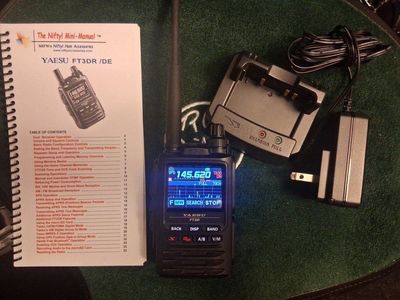 Yes FT3DR 2m/70cm Dual-Band Digital Handheld Transceiver + Accessories