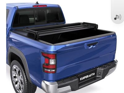 Soft tri fold bed cover