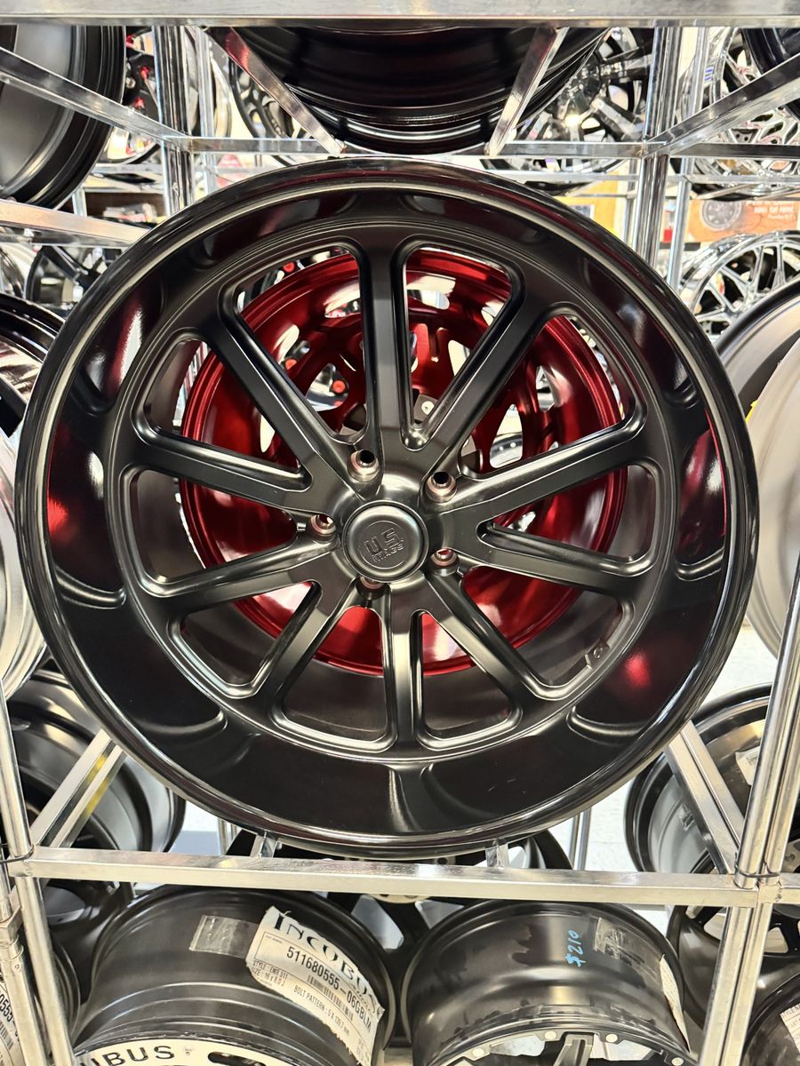 US Mags Rambler U123 22x11 Black on Black Wheel, 5x127 lug pattern +18mm Offset,