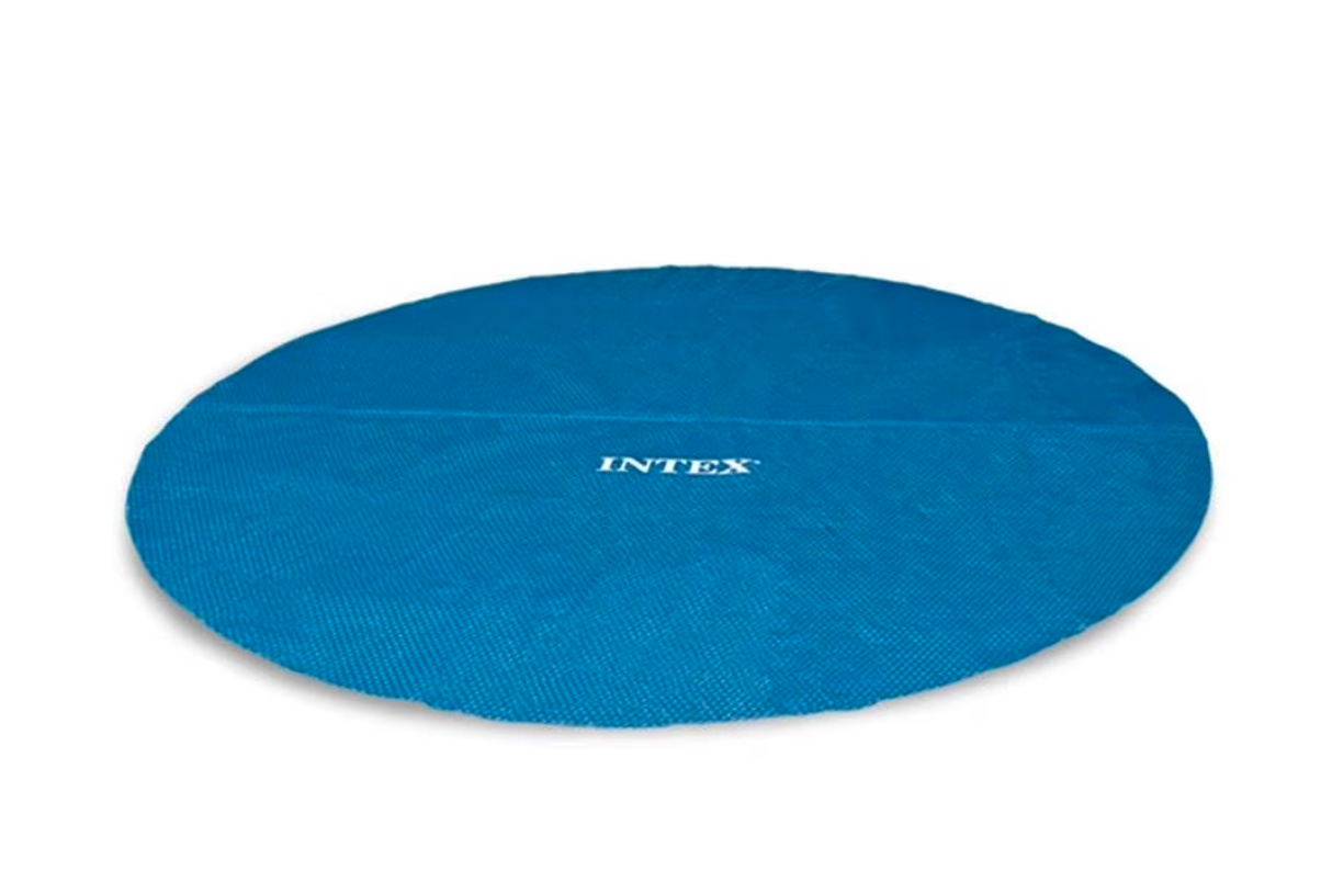 New in Box Intex 15 Foot Round Easy Set Vinyl Solar Cover for Swimming Pools