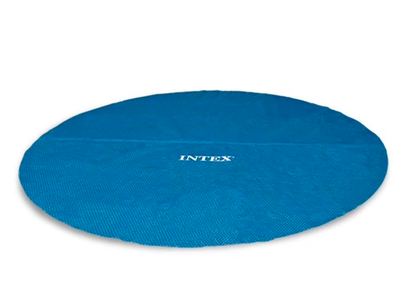 New in Box Intex 15 Foot Round Easy Set Vinyl Solar Cover for Swimming Pools