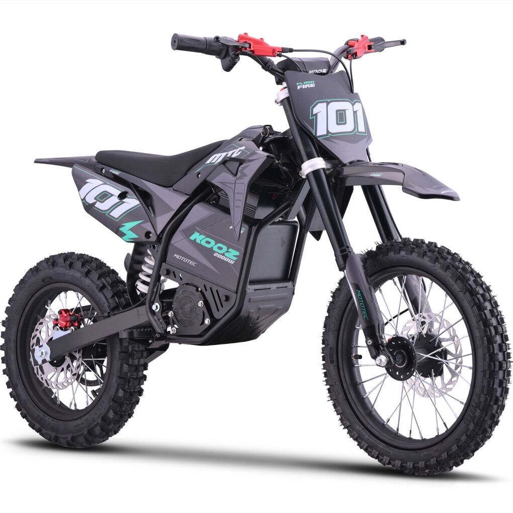 MotoTec 60v Pro Electric Kids Dirt Bike Motorcycle