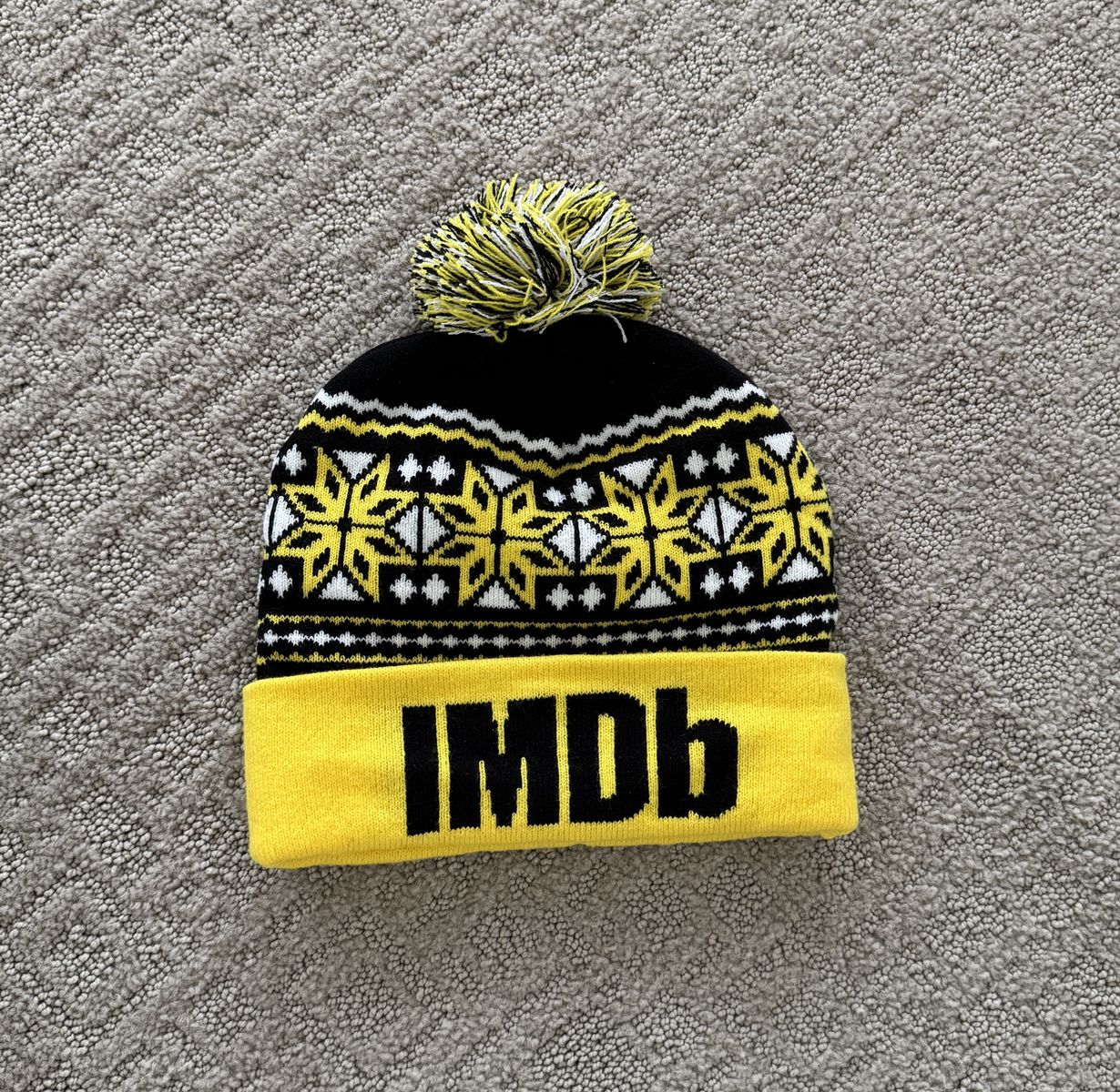 IMDb Hat Beanie with Tassle  NEW