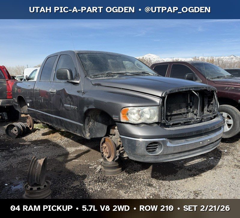 2004 Dodge Ram Pickup Parts - UTPAP Ogden