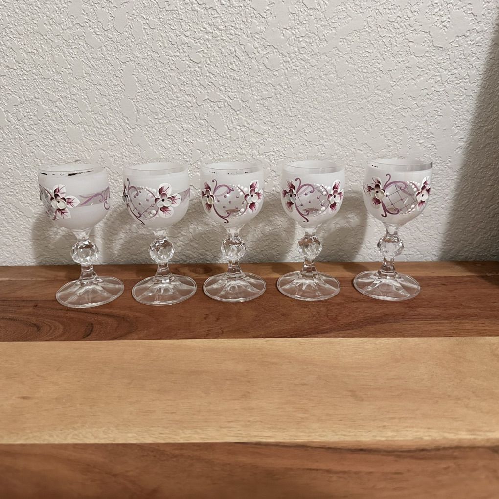 Vintage Shot Glass Set
