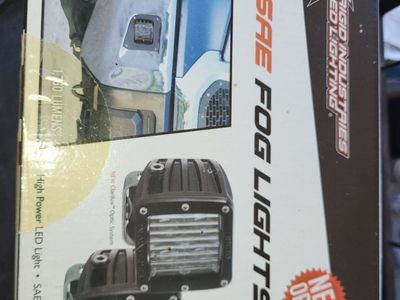 Rigid Led lights & ditch light brackets