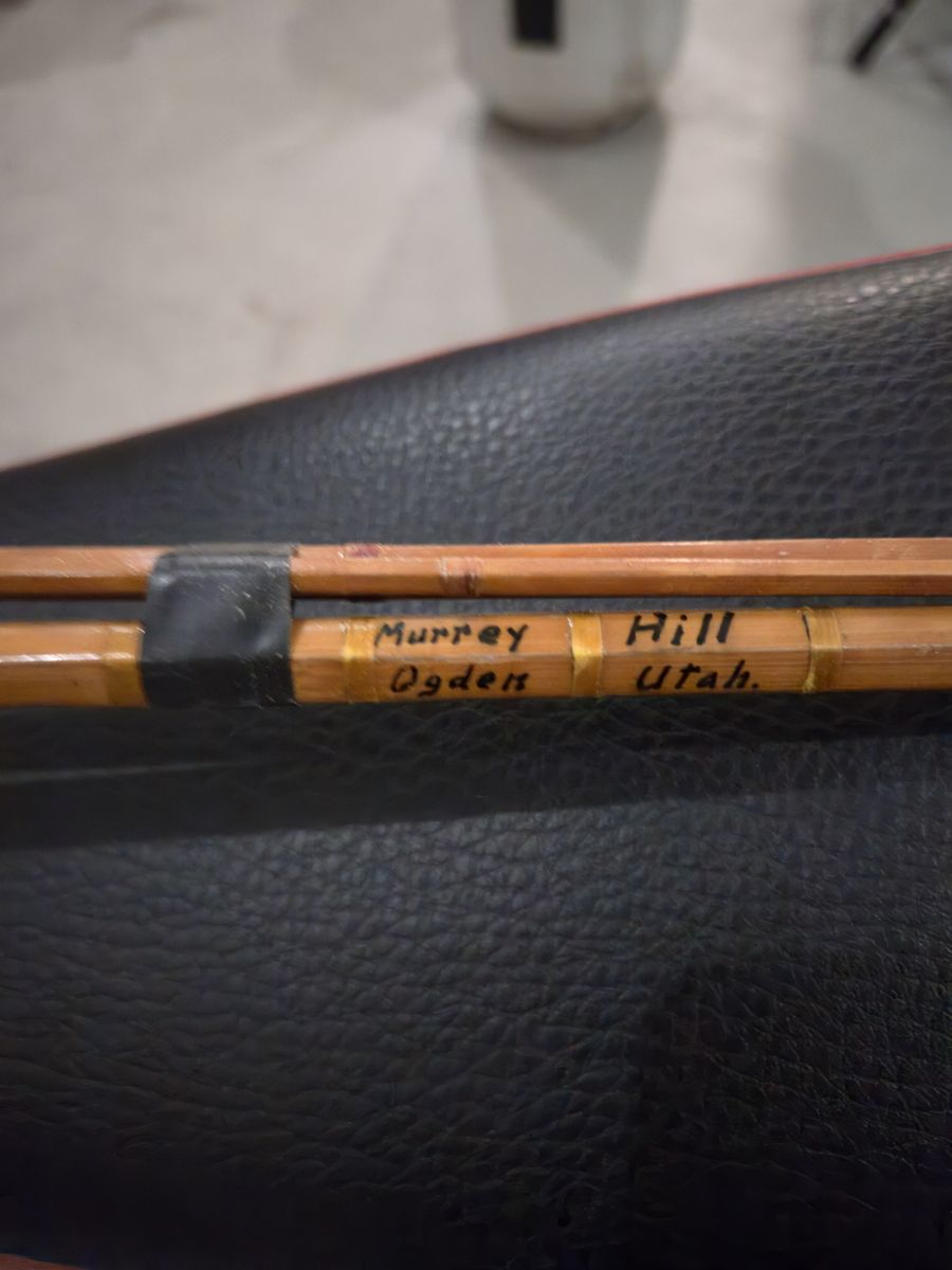 Vintage bamboo fly rod
