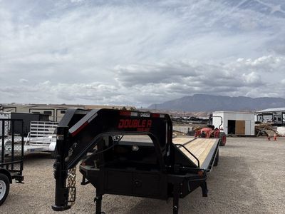 8.5x40 Double A Pro Series GHB-T Full Tilt w/ Container Pkg Trailer - 25.9K GVWR -