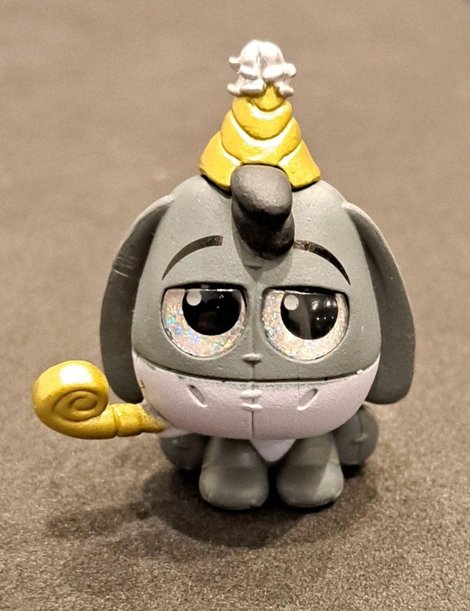 Disney Doorables Let's Party Eeyore Special Edition bobblehead Series 14 - Ultra Rare