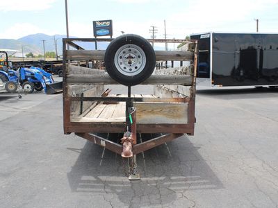 Used Flatbed Trailer High Side