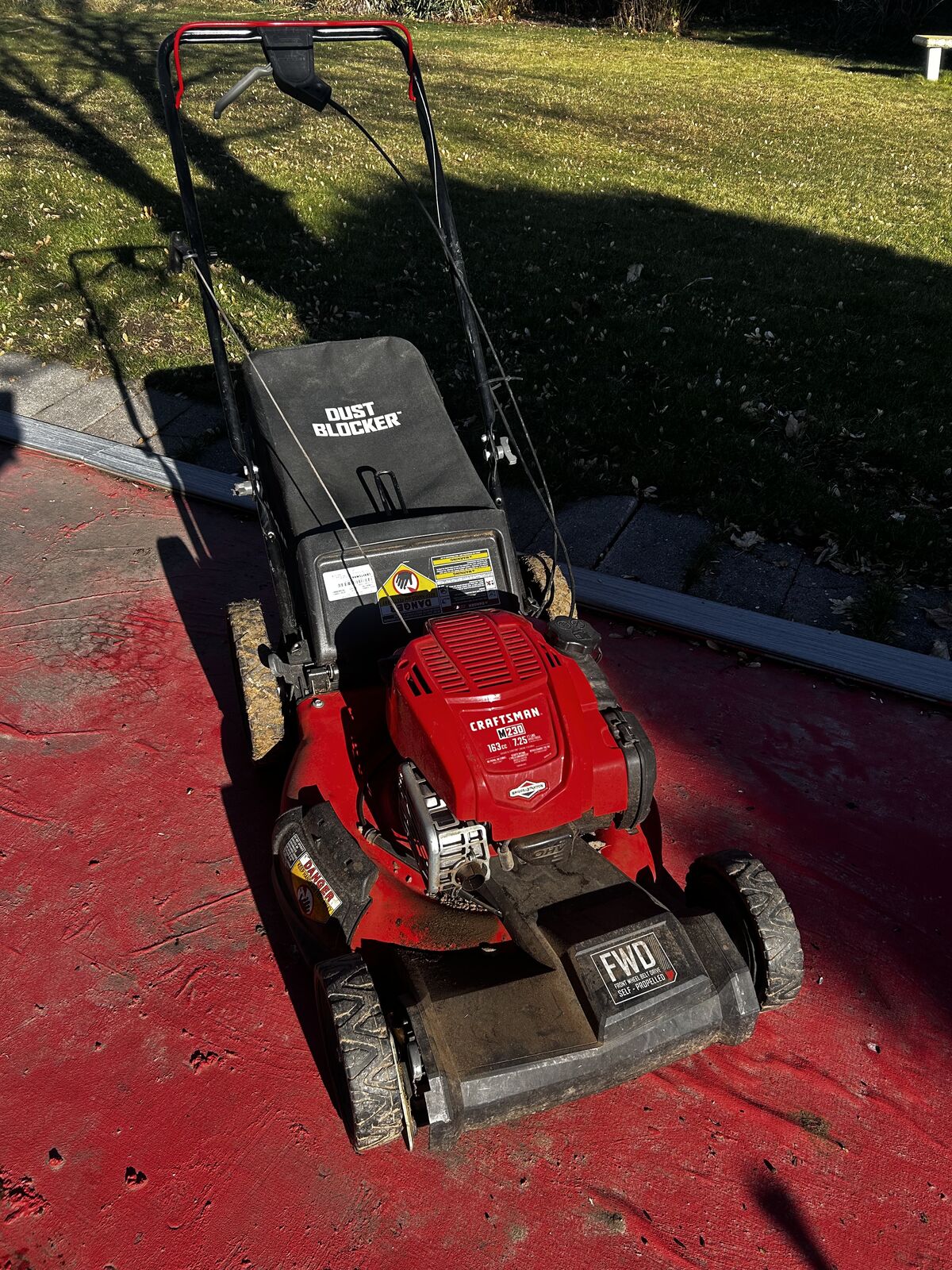 Craftsman M230 Mower