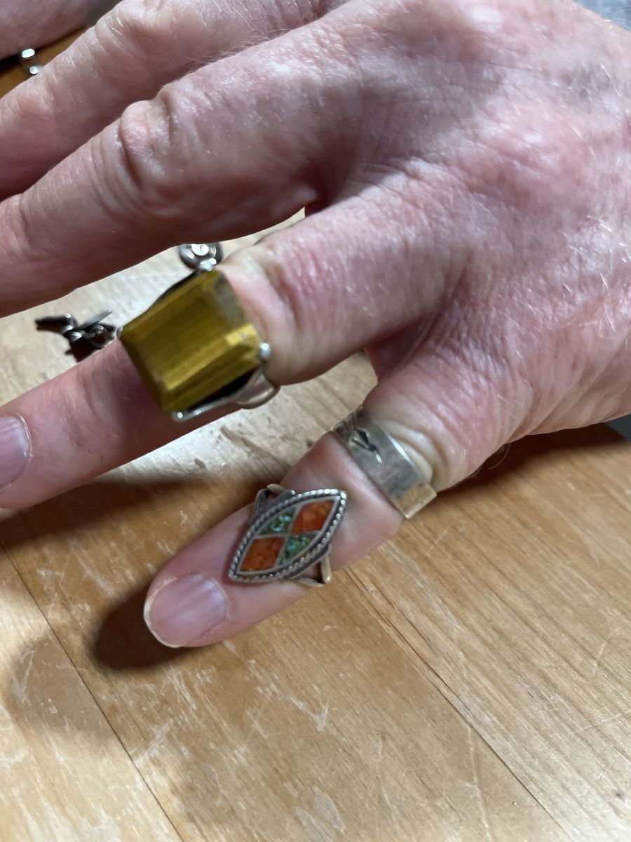 Sterling silver rings