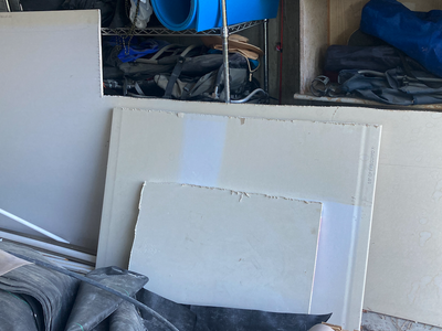 Free 3/4" wallboard - must take all