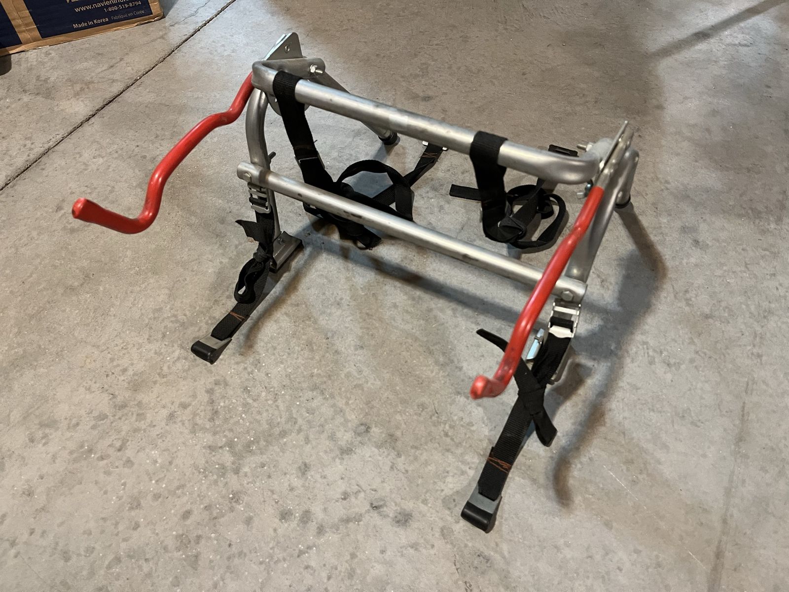 Classic sturdy Allen car 2 bike rack
