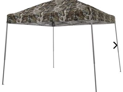NEW Caravan Canopy Sports Cirrus Slant-Leg Canopy - TrueTimber Strata