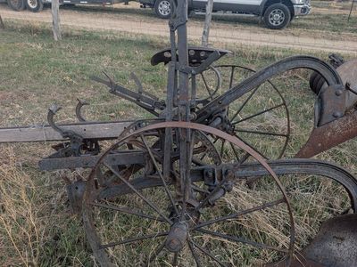 Antique John Deere plow