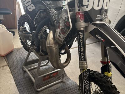 Husqvarna 85TC Dirt Bike with Acerbis Handguards & Pro-Action Suspension