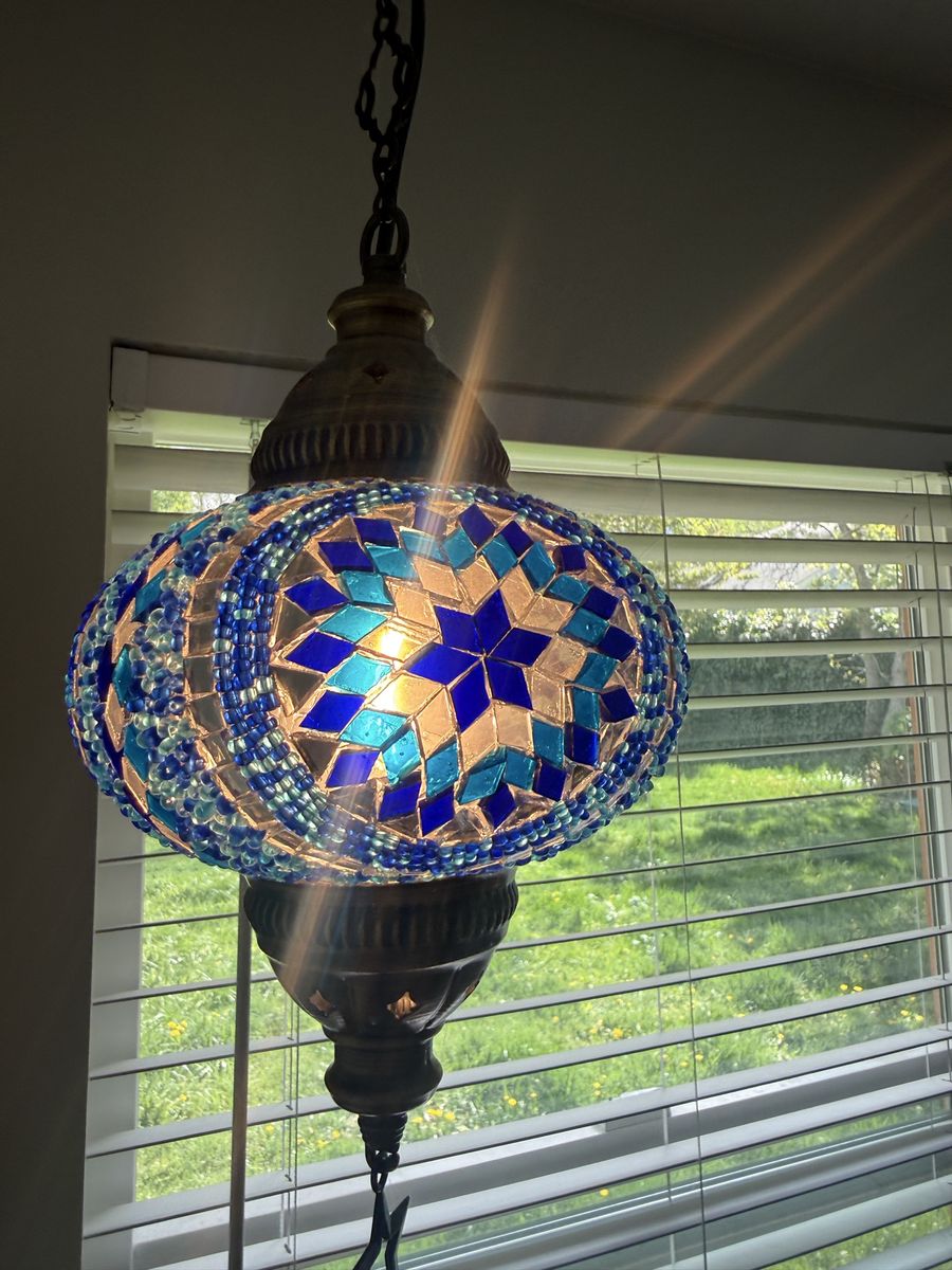 Beautiful Glass Lamp