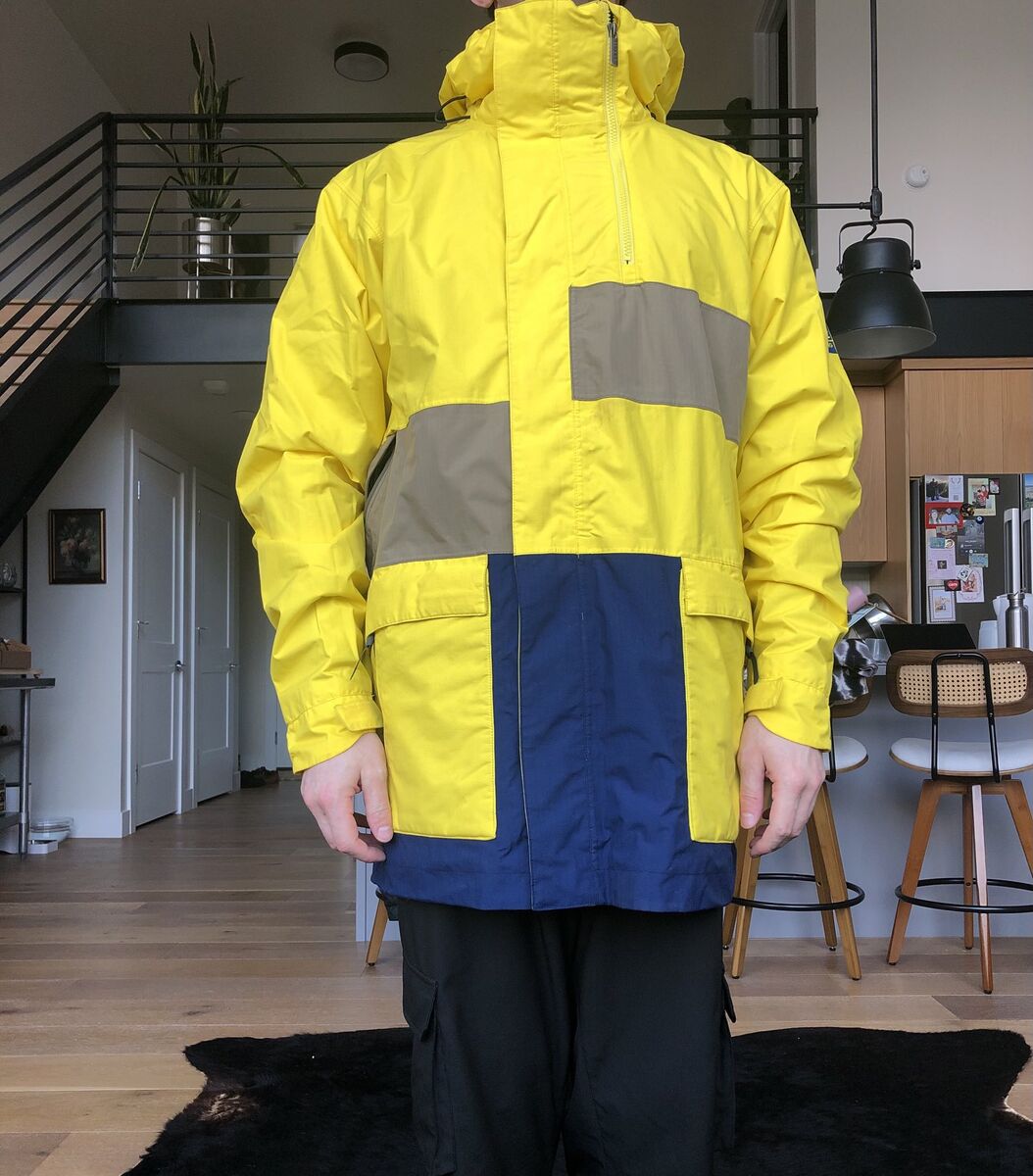 Bonfire Blur ski/snow jacket, size large tall