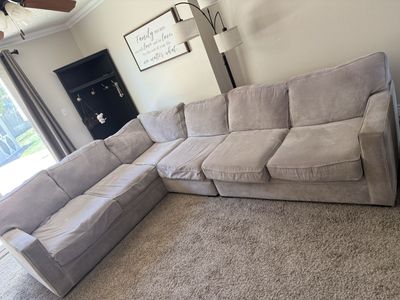 Grey sectional