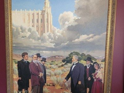 Brigham Young and the future St. George temple