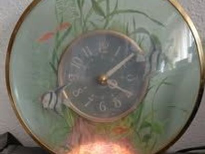 1950 Sessions angel fish clock