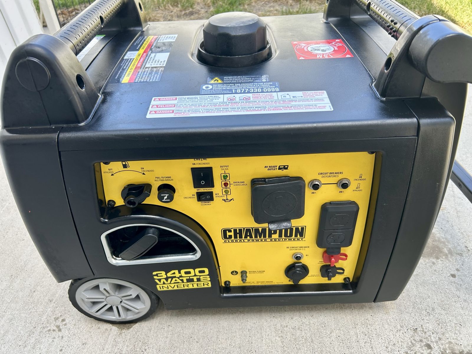 Champion 3400 Watt Inverter Generator