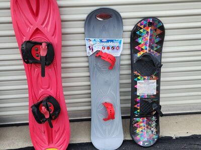 snowboard, ESP 117cm, supra 107cm, whamo boogie