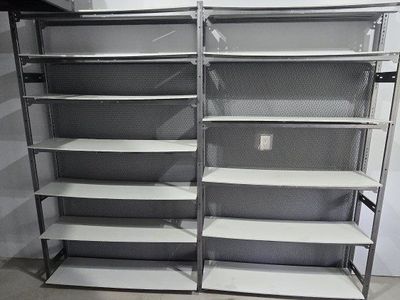 Heavy-Duty Garage Storage Shelving Unit - 84" Tall x 98" Wide - Adjustable Industrial Metal Racks