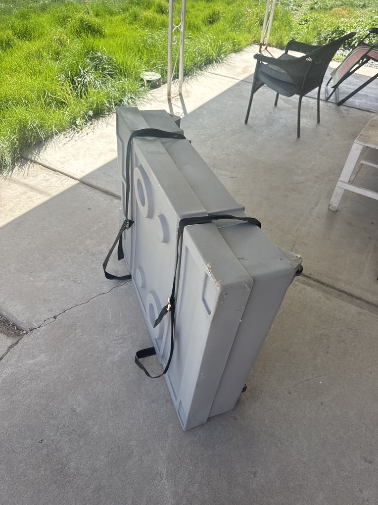 Large Plastic Case With Wheels