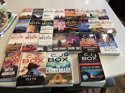 Author CJ Box, Joe Picket Series + 1