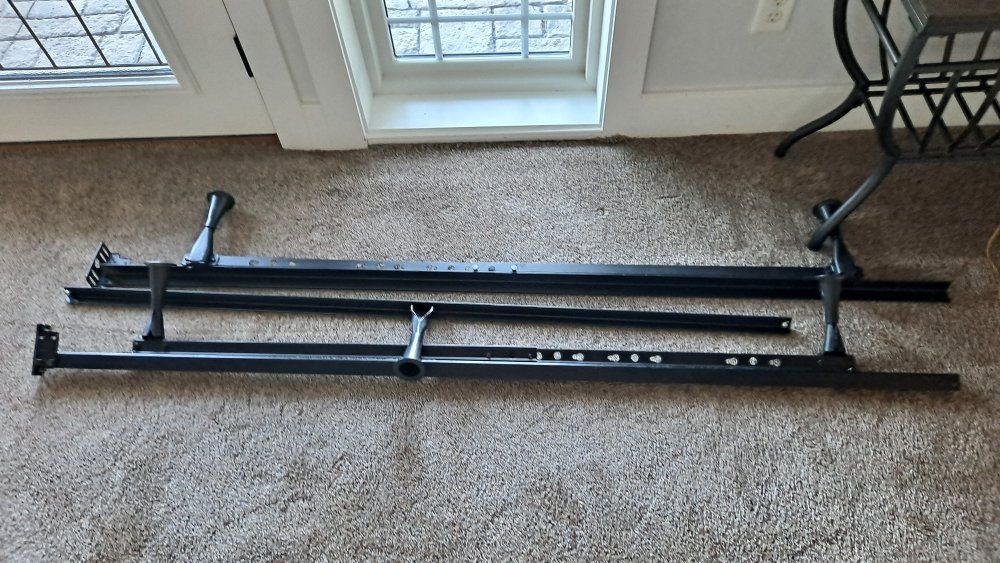 metal bed frame queen size