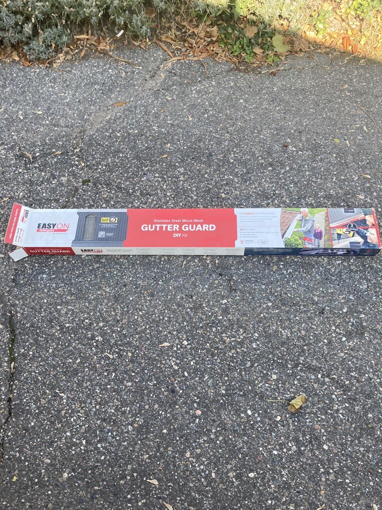 Easyon Guttter Guard Kit New In Box