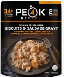 Peak Refuel Dehydrated Dinners