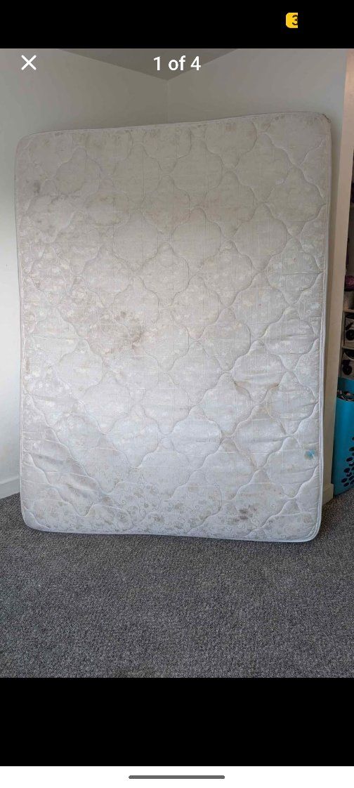 FREE - Queen Size Pillow Top Mattress