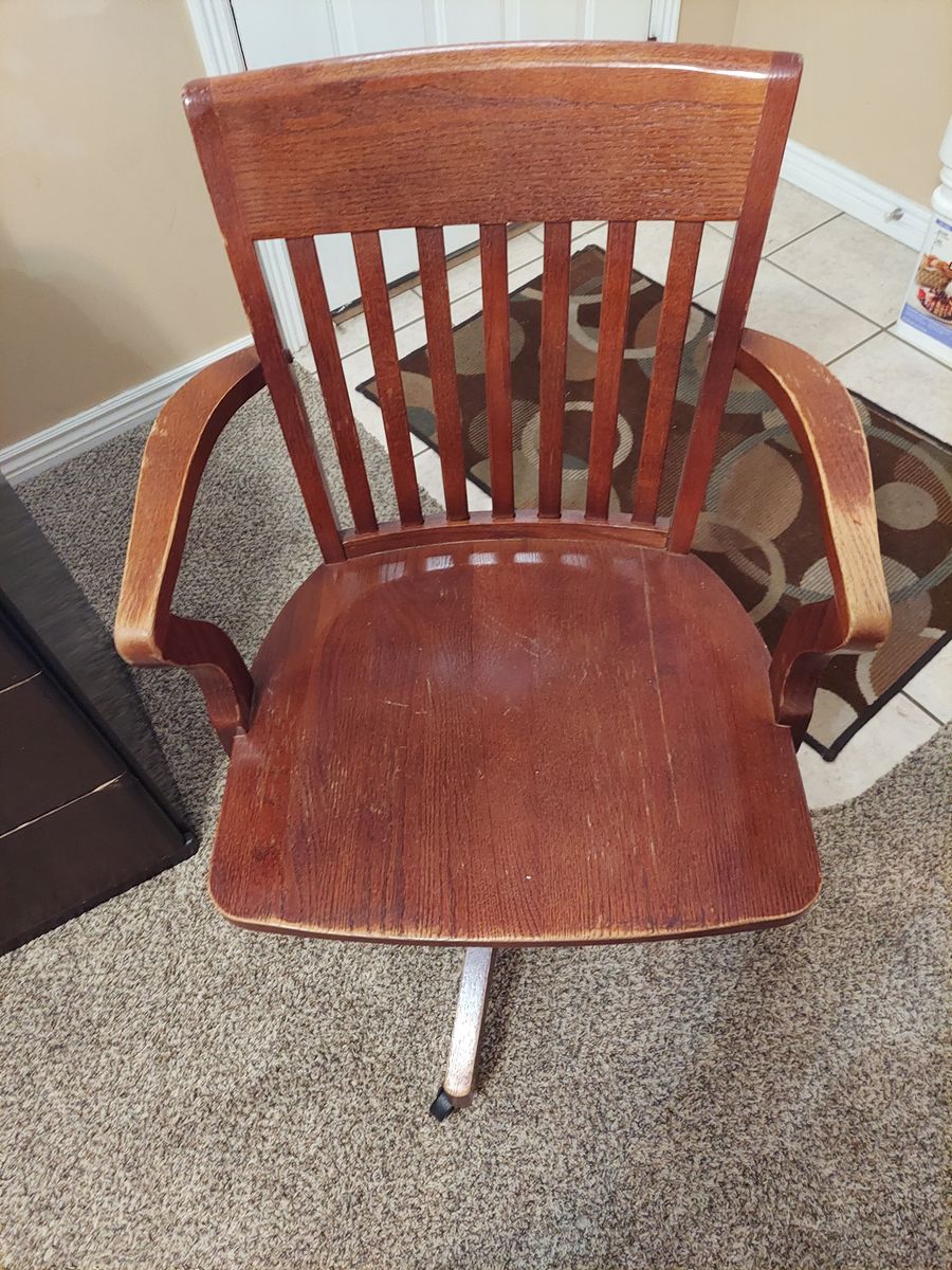 Vintage office desk arm chair. Must sell this weekend!