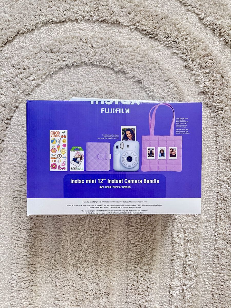 Fujifilm Instax Mini 12 Instant Camera Bundle