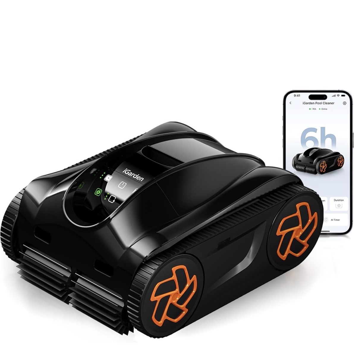 IGarden k60 Pool Cleaning Robot Cleaner 6 hour