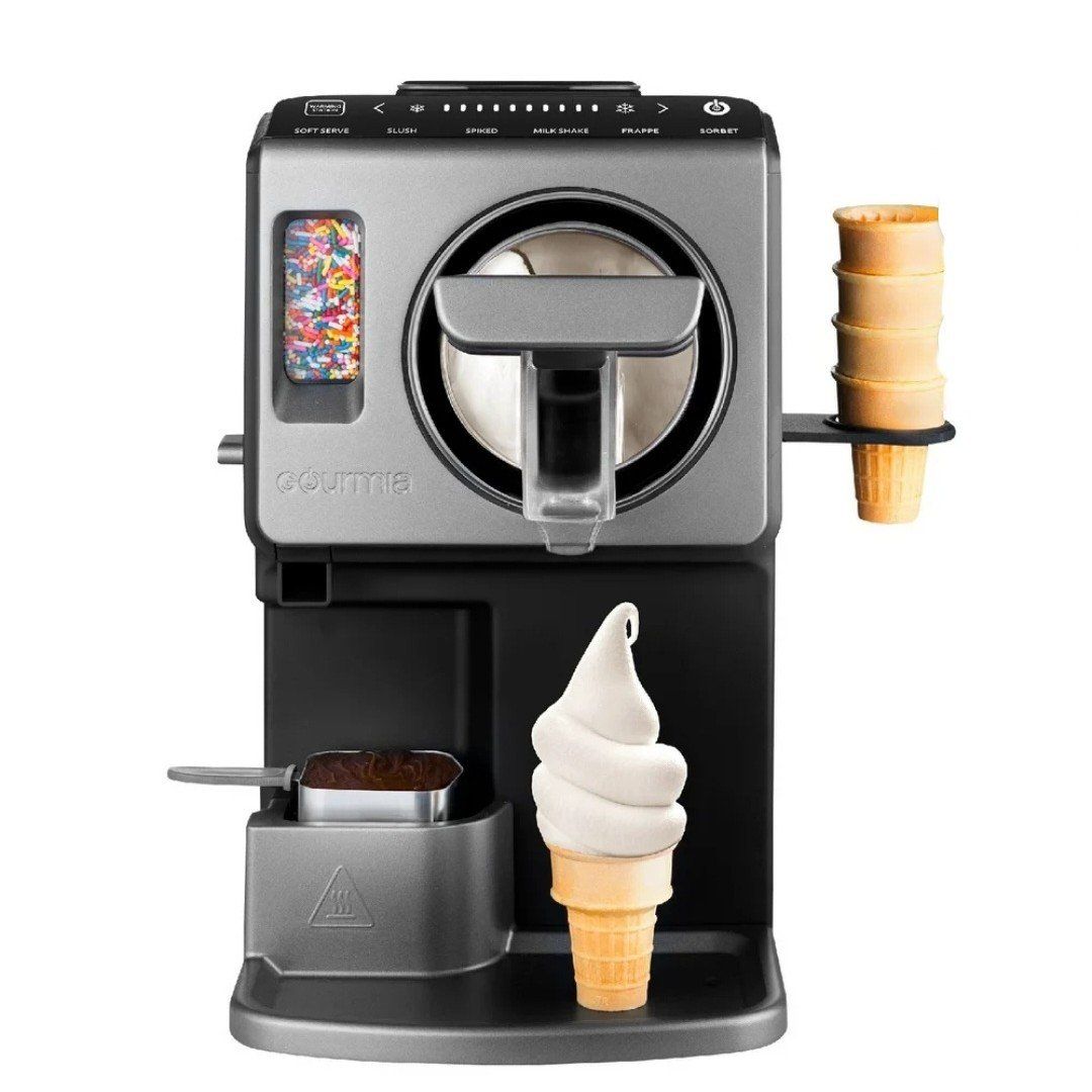 NEW-Gourmia Auto Ice Cream & Frozen Drink Maker