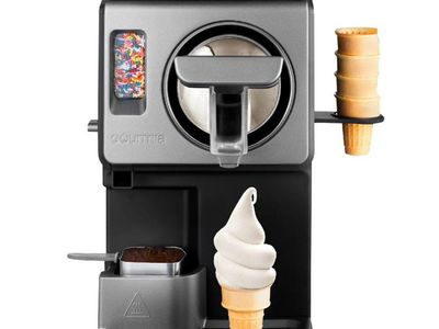 NEW-Gourmia Auto Ice Cream & Frozen Drink Maker