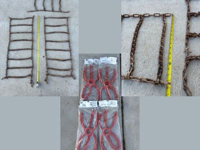 Set of Heavy Duty Ladder Style Tire Chains