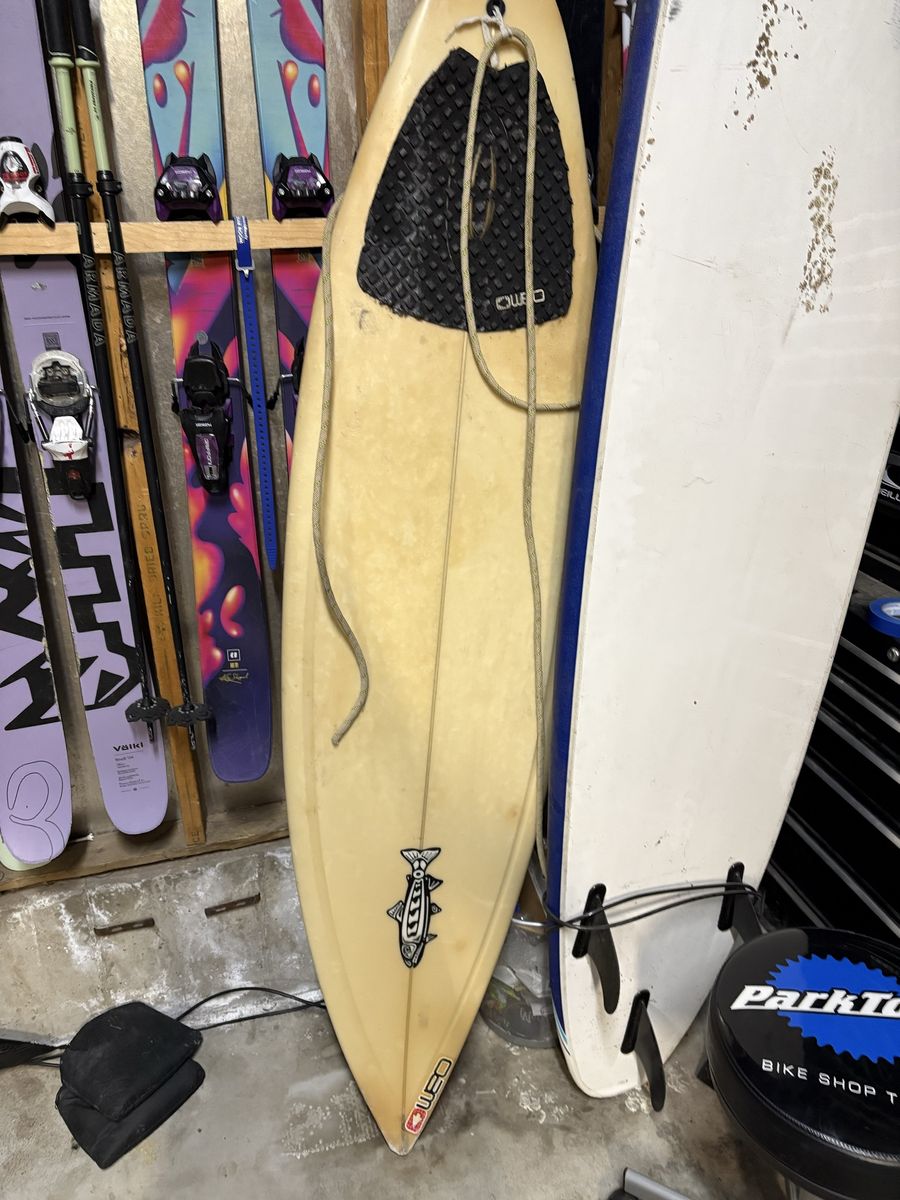 6’2” surfboard