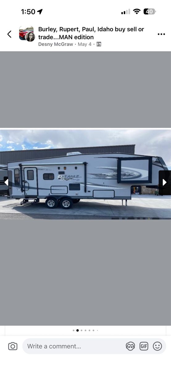 2011 Jayco Eagle HT Super Lite Series M-26.5 Travel Trailer Fifth Wheel