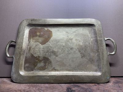 Vintage brass tray